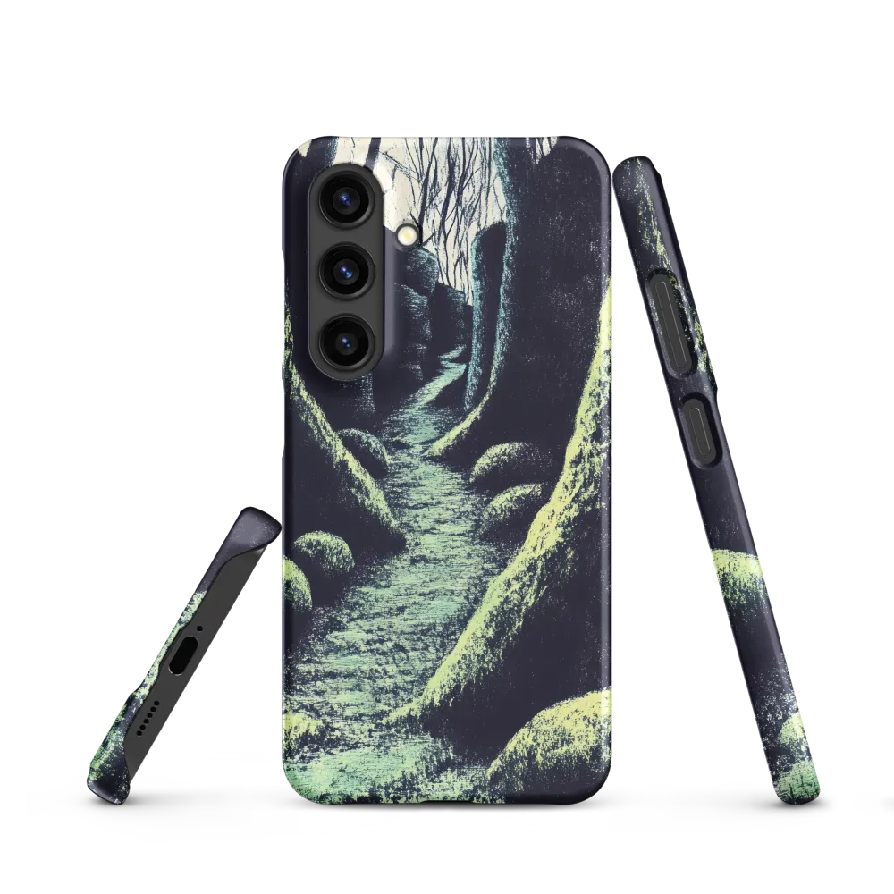 Whispers of the Tranquil Pathway | Phone Case |  S24 | Snap Case | Matte