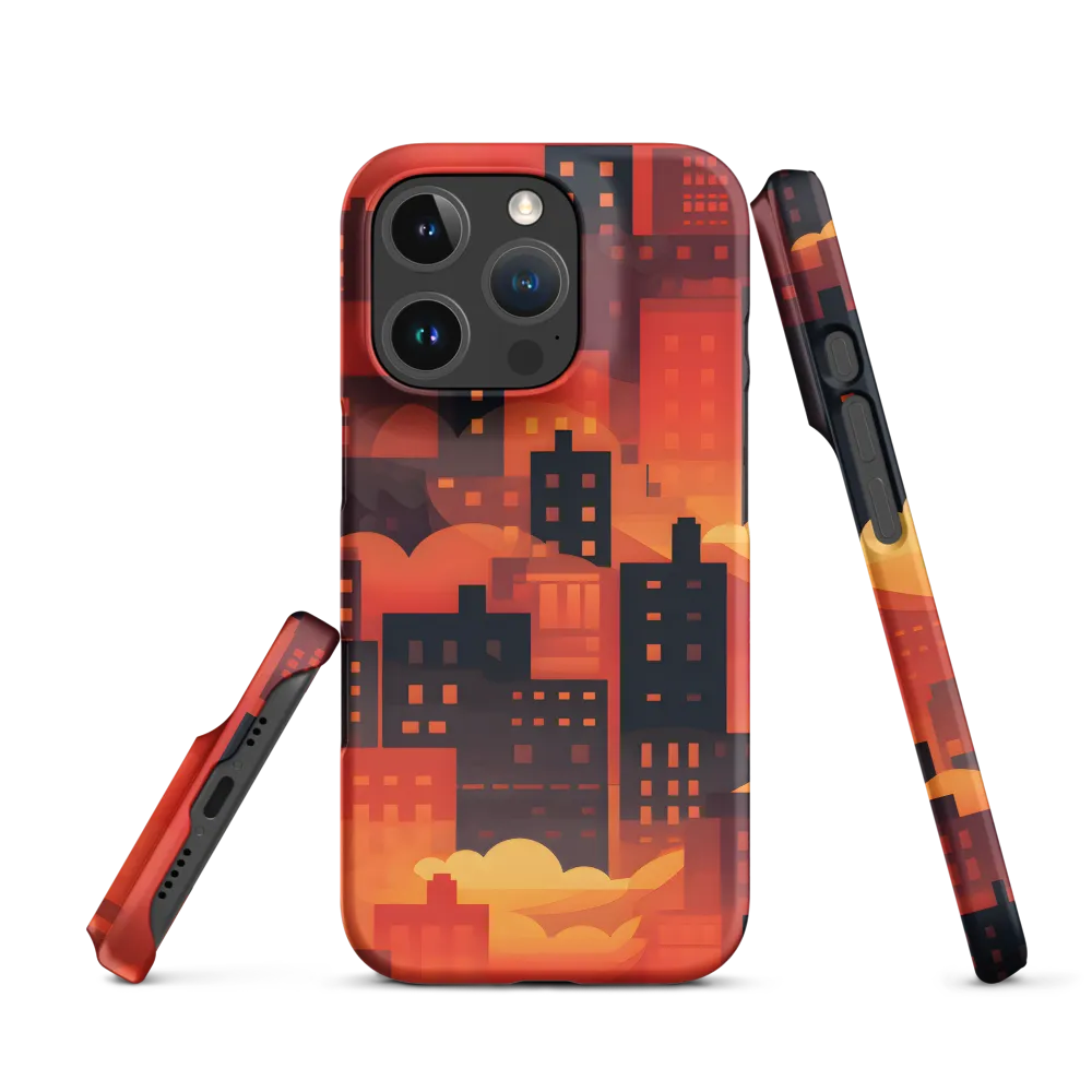 Radiance of the Urban Horizon | Phone Case |  16 Pro | Snap Case | Matte