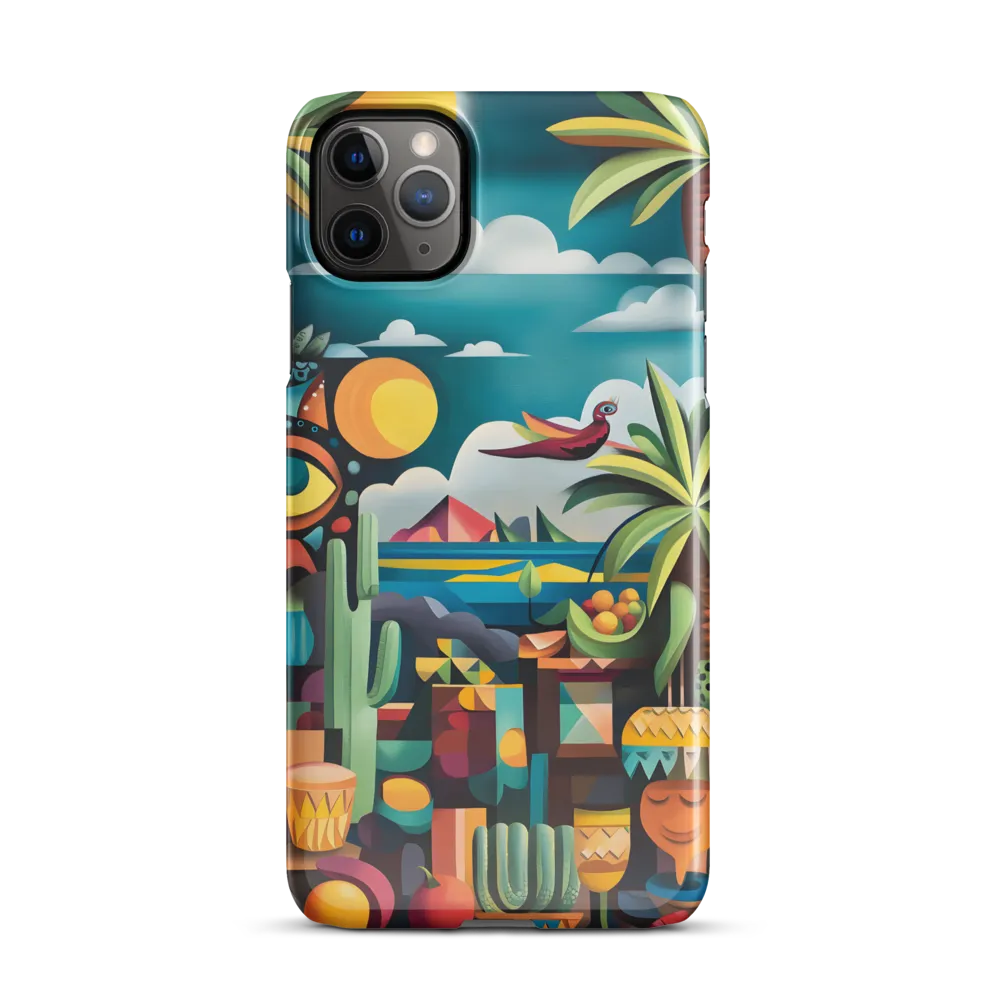 Whimsical Oasis | Phone Case |  11 Pro Max | Snap Case | Glossy