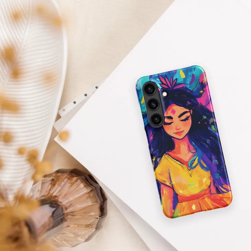 Serenity in Color | Phone Case |  S24 | Snap Case | Matte