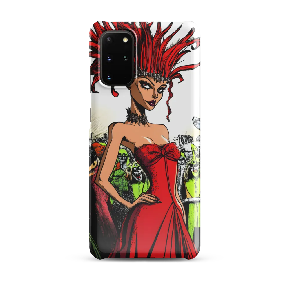 Fiery Elegance: A Fashion Statement