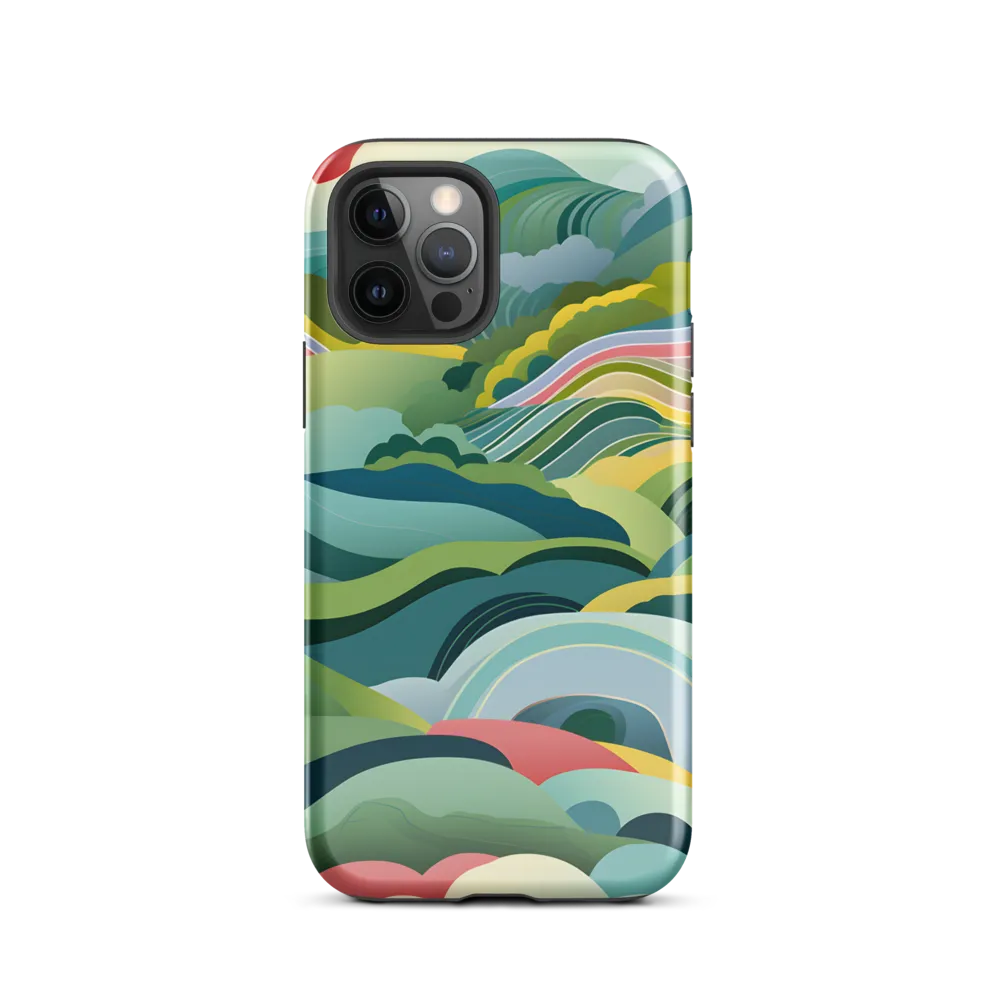Waves of Serenity | Phone Case |  12 Pro | Tough Case | Glossy