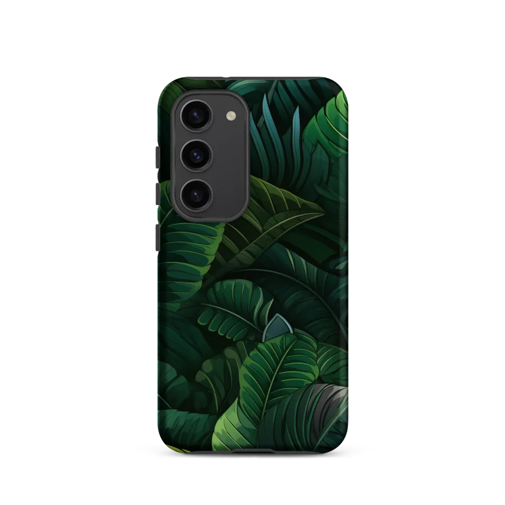 Lush Canopy: A Tropical Foliage Study