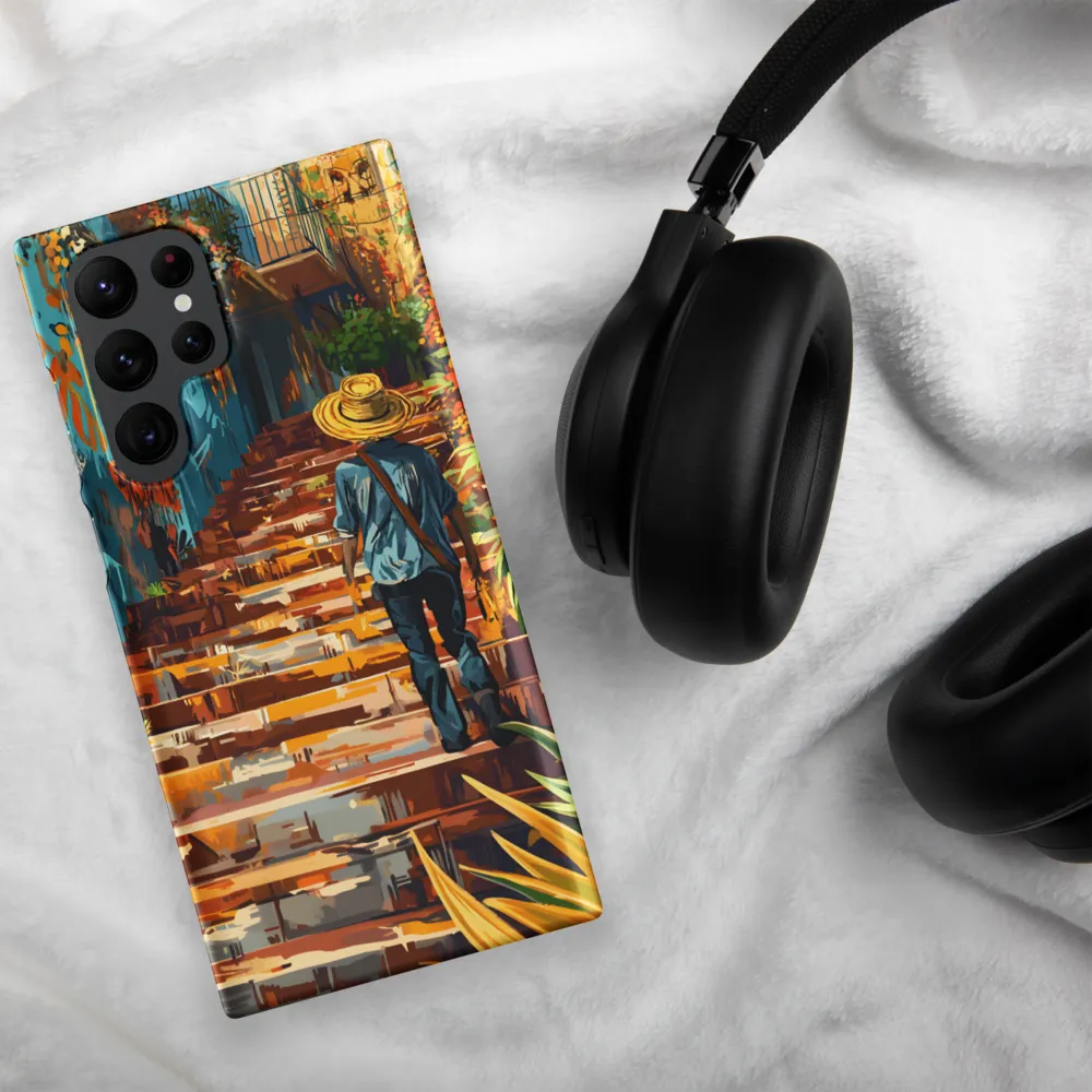 Steps to Adventure | Phone Case |  S22 Ultra | Snap Case | Matte