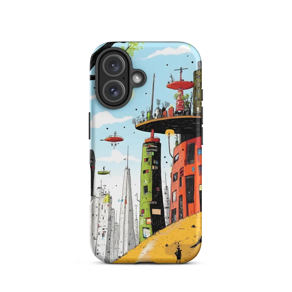 Futuristic Urban Dreamscape | Phone Case