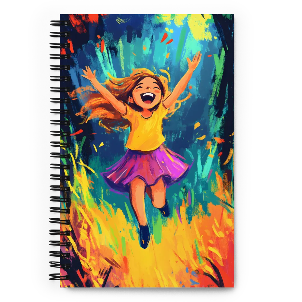 Joyful Escape into Nature | Spiral Notebook