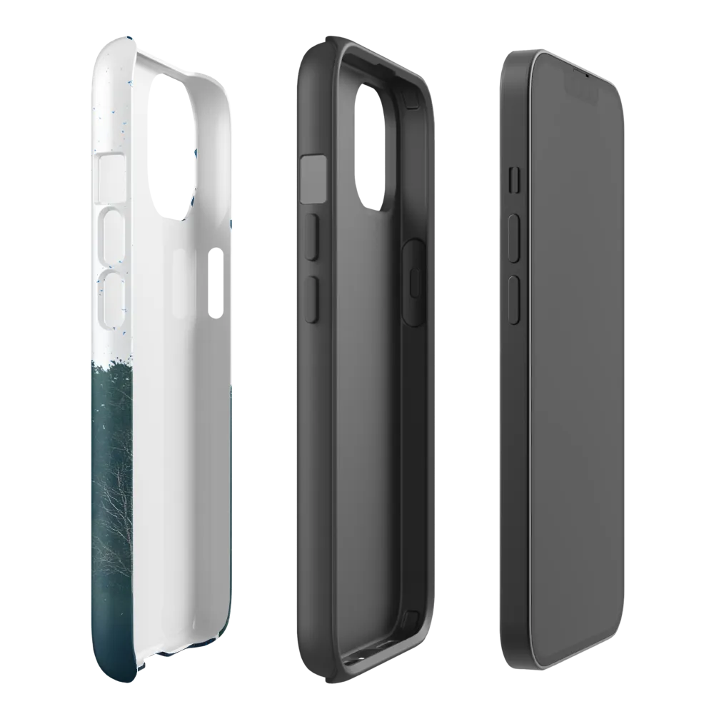 Blue Contemplation | Phone Case |  14 | Tough Case | Matte