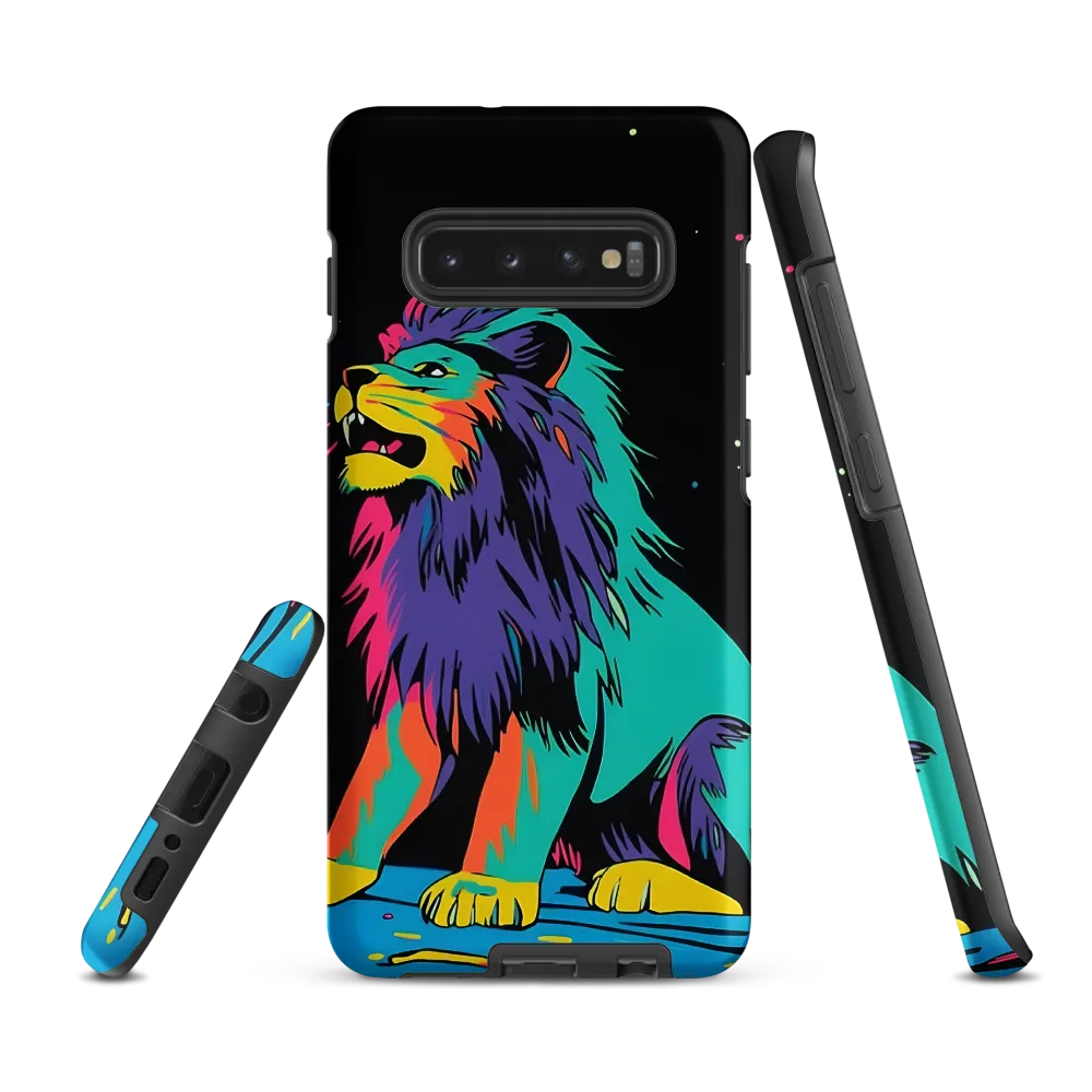 Roaring Colors: The Neon Lion