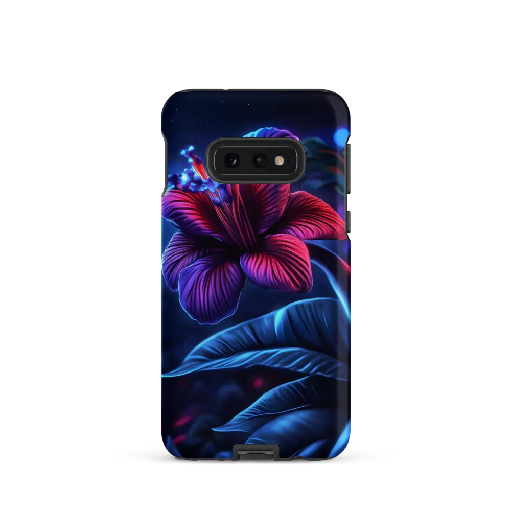 Illuminated Serenity: The Surreal Blossom