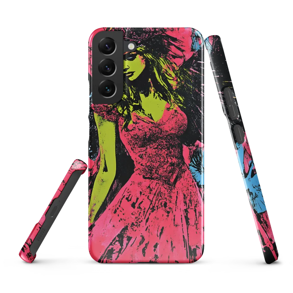 Mystical Angel in Neon Dreams