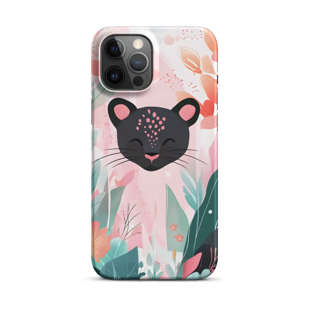 Whimsical Panther in Bloom
