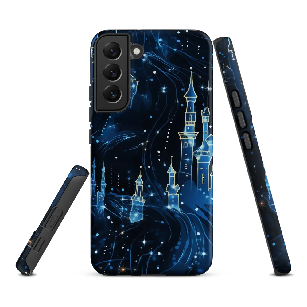Dreamy Castles in a Starry Sky