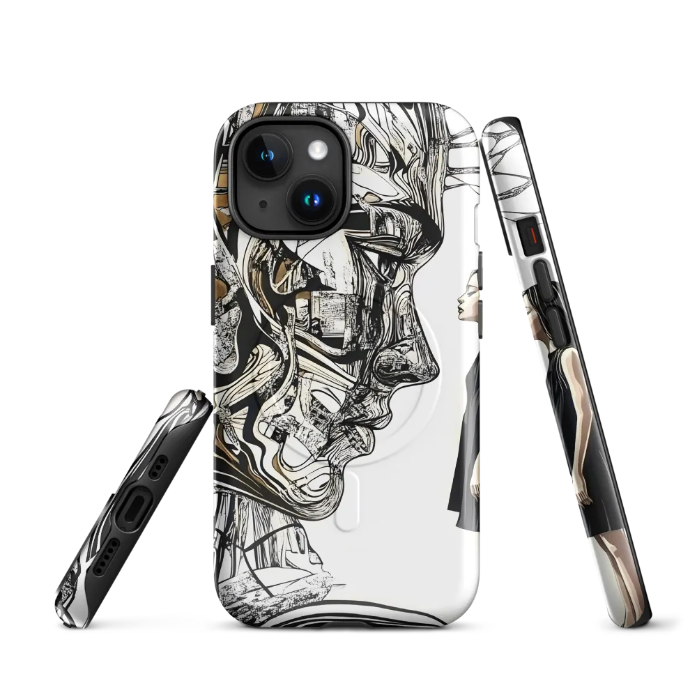 Reflections of Duality | Phone Case |  15 | MagSafe® Tough Case | Glossy