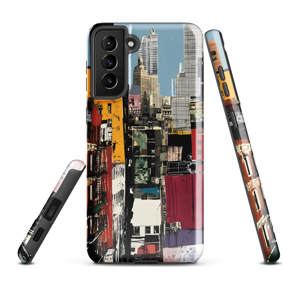 Urban Collage: A Vivid Cityscape