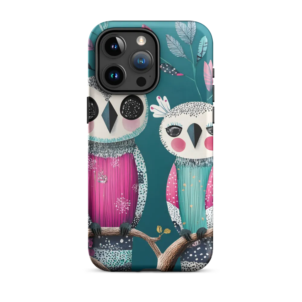 Whimsical Duo: A Celebration of Nature and Color
