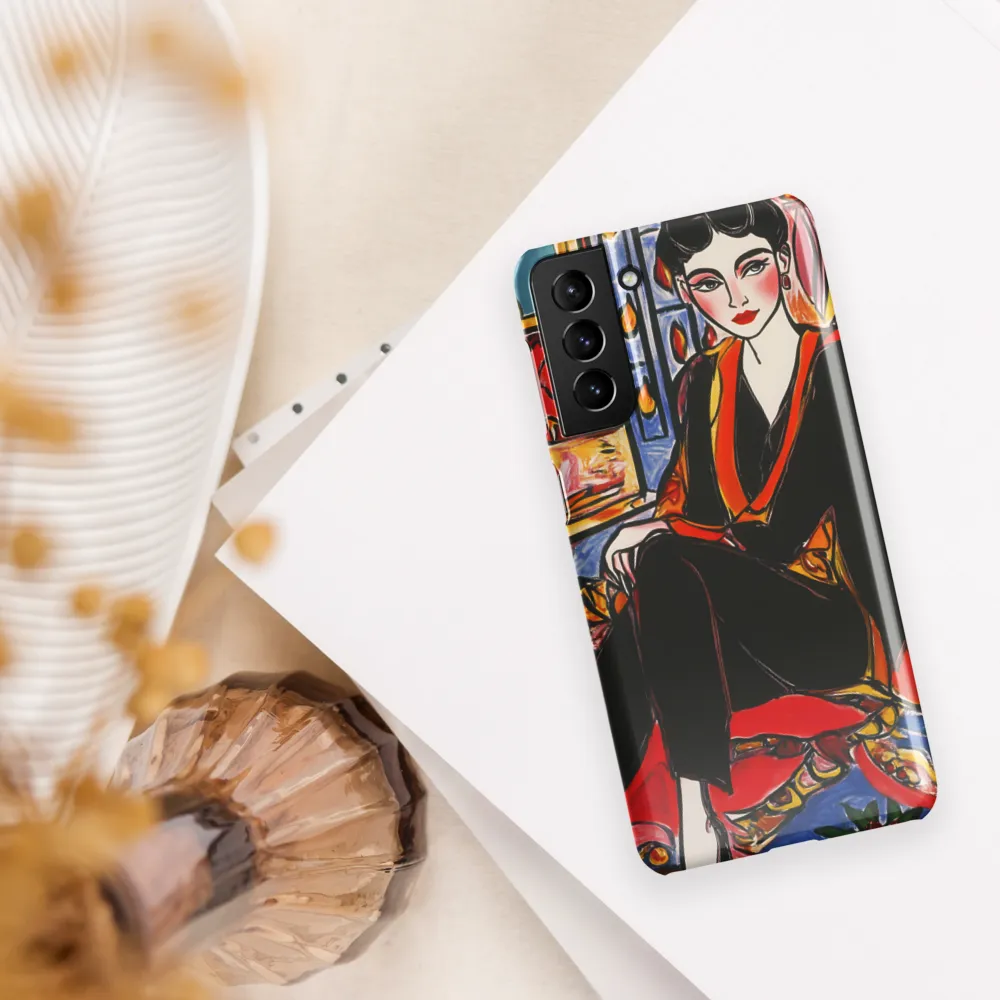 Elegance in an Ornate Setting | Phone Case |  S21 Plus | Snap Case | Glossy