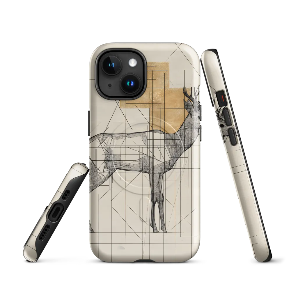 Geometric Elegance: The Majestic Deer