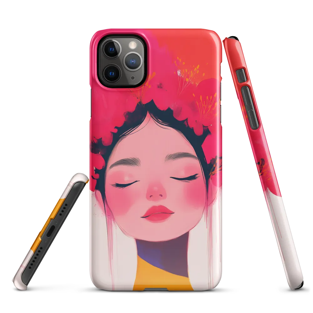 Serenity in Bloom | Phone Case |  11 Pro Max | Snap Case | Glossy