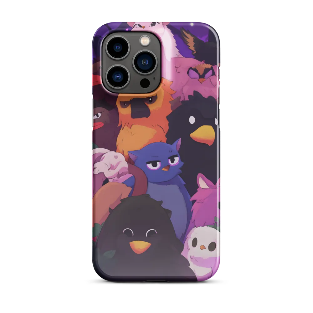 Whimsical Avian Gathering
