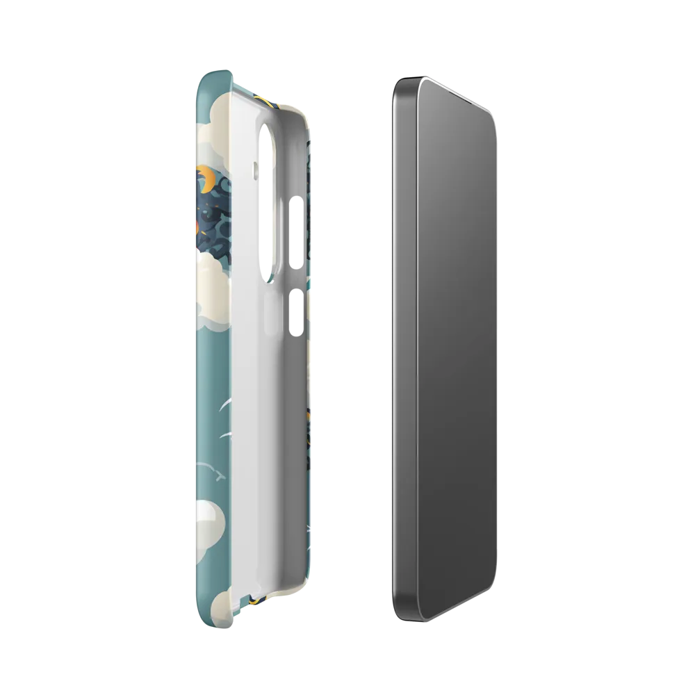 Whimsical Dreams in the Sky | Phone Case |  S24 | Snap Case | Matte