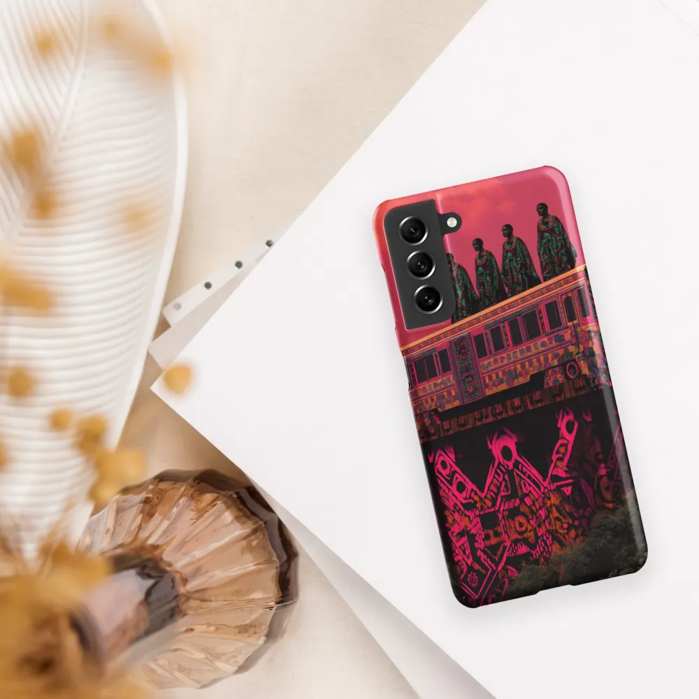 Elevated Dreams: A Surreal Journey | Phone Case |  S21 | Snap Case | Matte