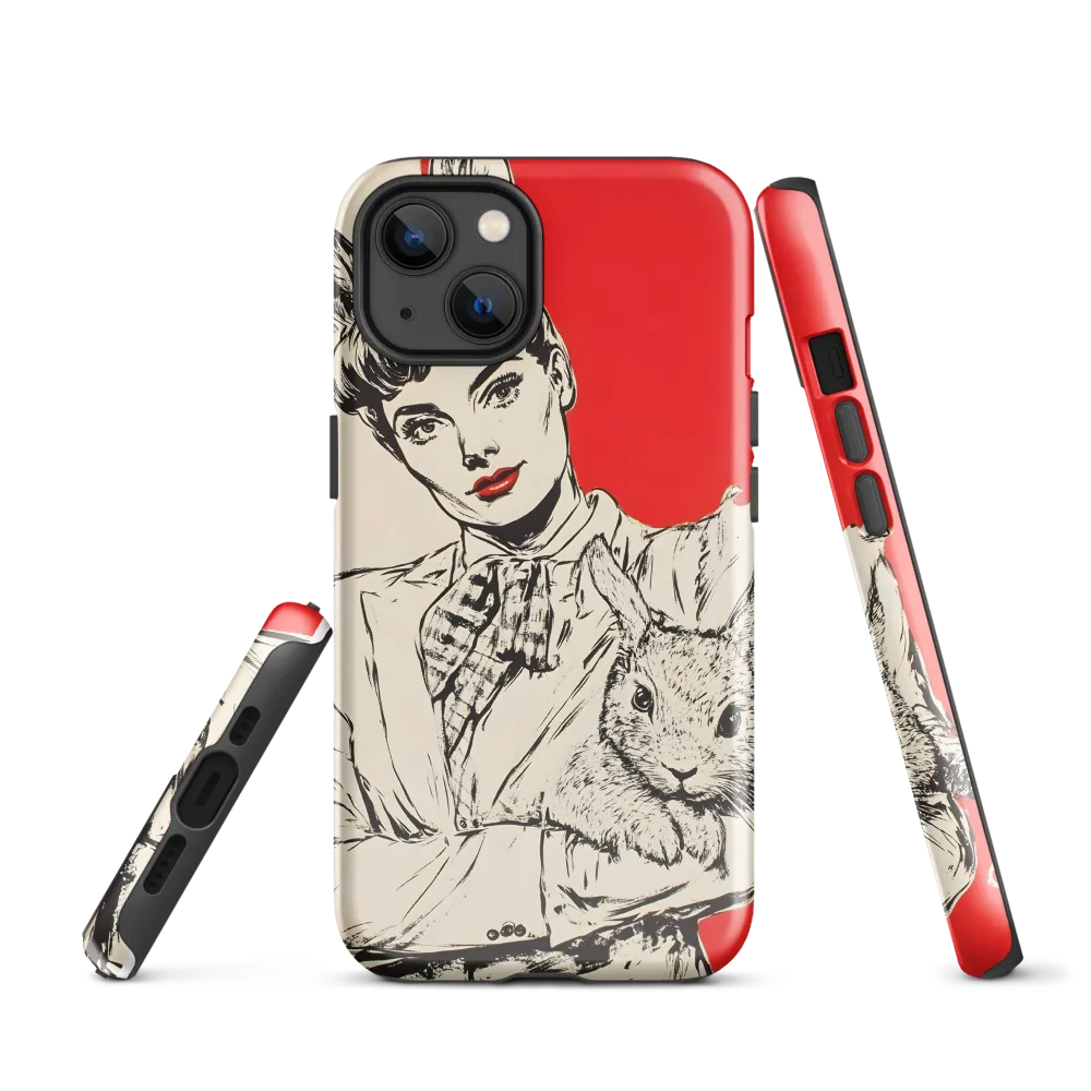 Whimsical Elegance: The Rabbit Lady