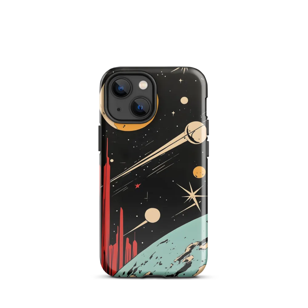 Cosmic Encounter | Phone Case |  13 mini | Tough Case | Glossy