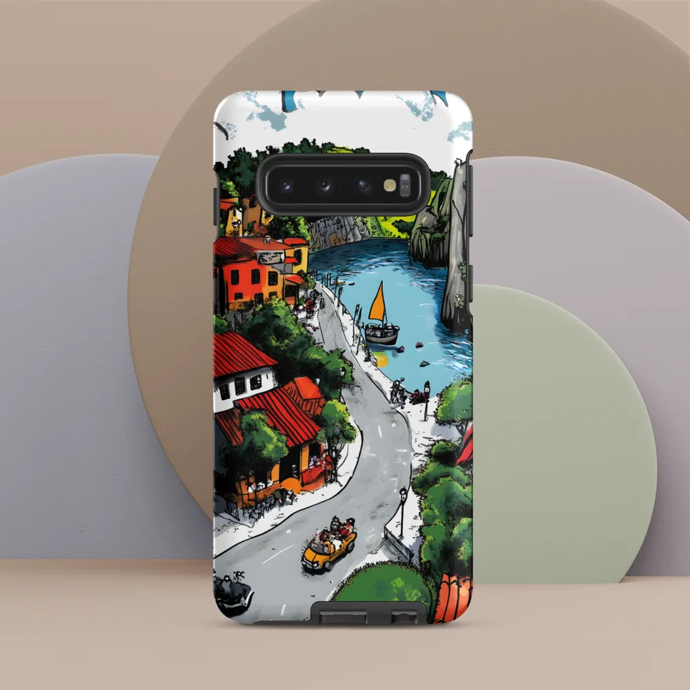 Whimsical Village by the Water
