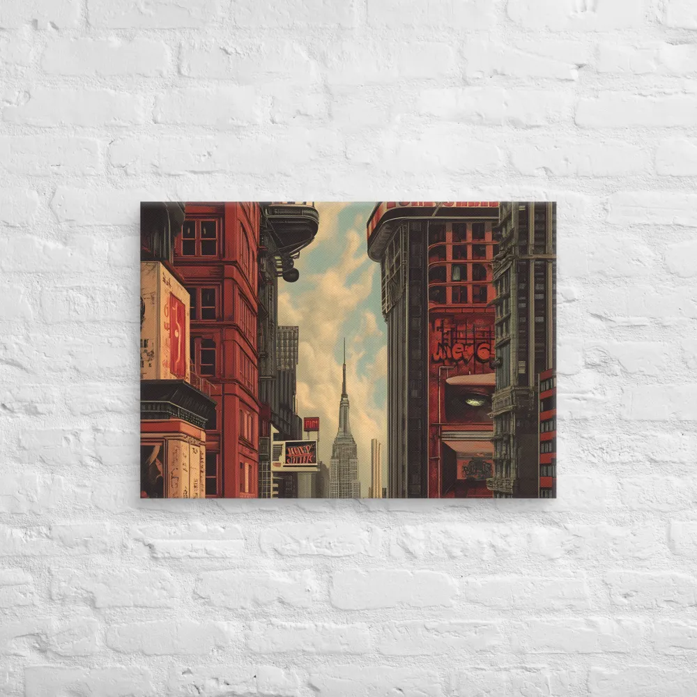 A Glimpse of Tomorrow: Urban Ambition | Canvas | 20″×28″