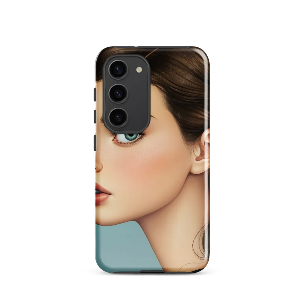 Captivating Gaze: A Modern Portrait