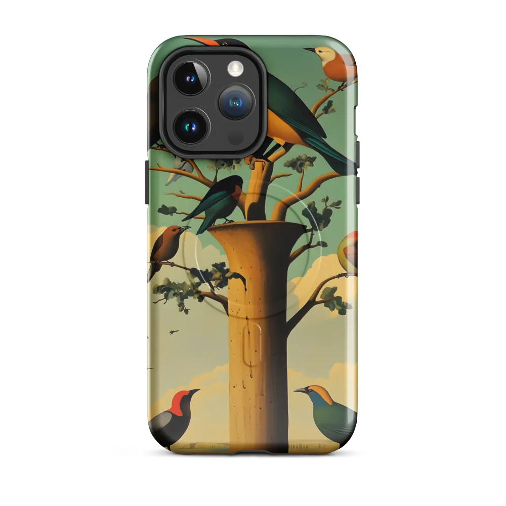 Avian Harmony | Phone Case |  14 Pro Max | MagSafe® Tough Case | Glossy