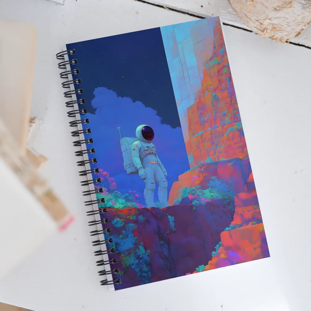 Interstellar Reflections | Spiral Notebook