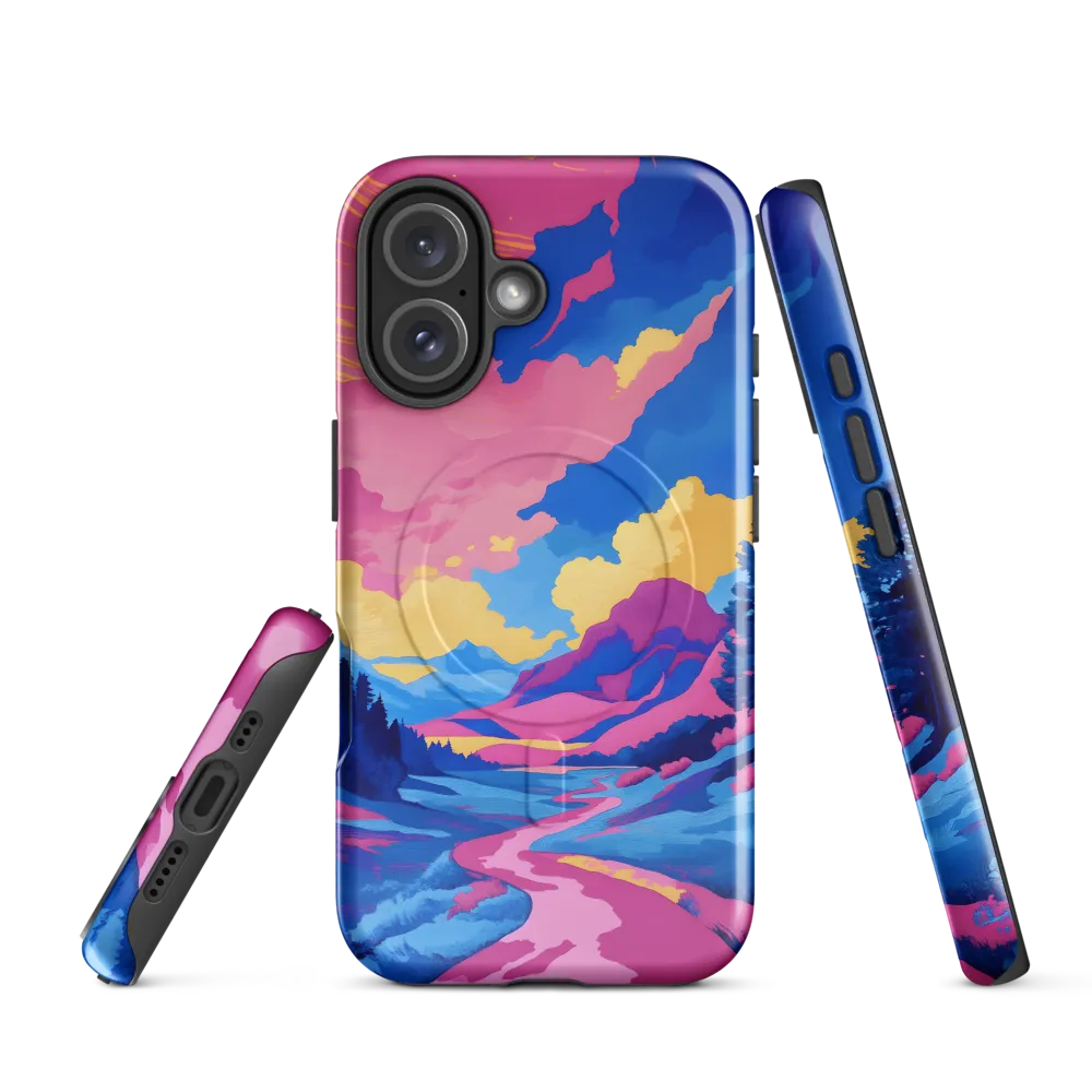 Dreamscape: The Serene River | Phone Case |  16 | MagSafe® Tough Case | Glossy