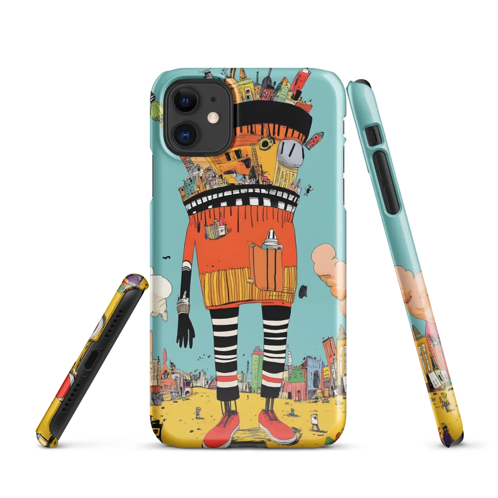 Urban Fantasia: A Whimsical Encounter | Phone Case |  11 | Snap Case | Glossy