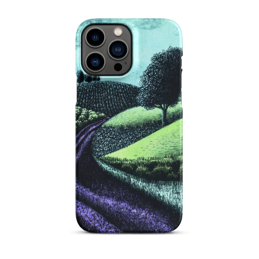 Winding Serenity: A Modern Landscape