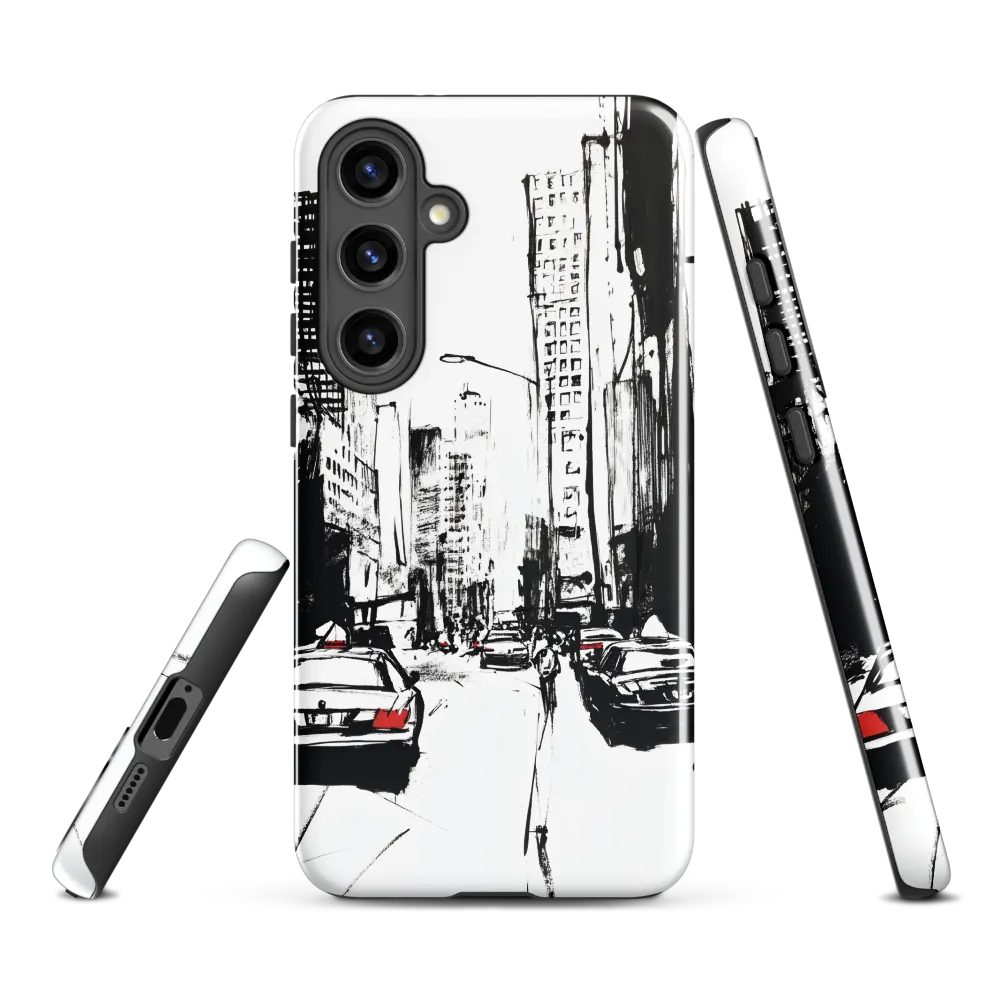 Urban Pulse: A Monochromatic Journey