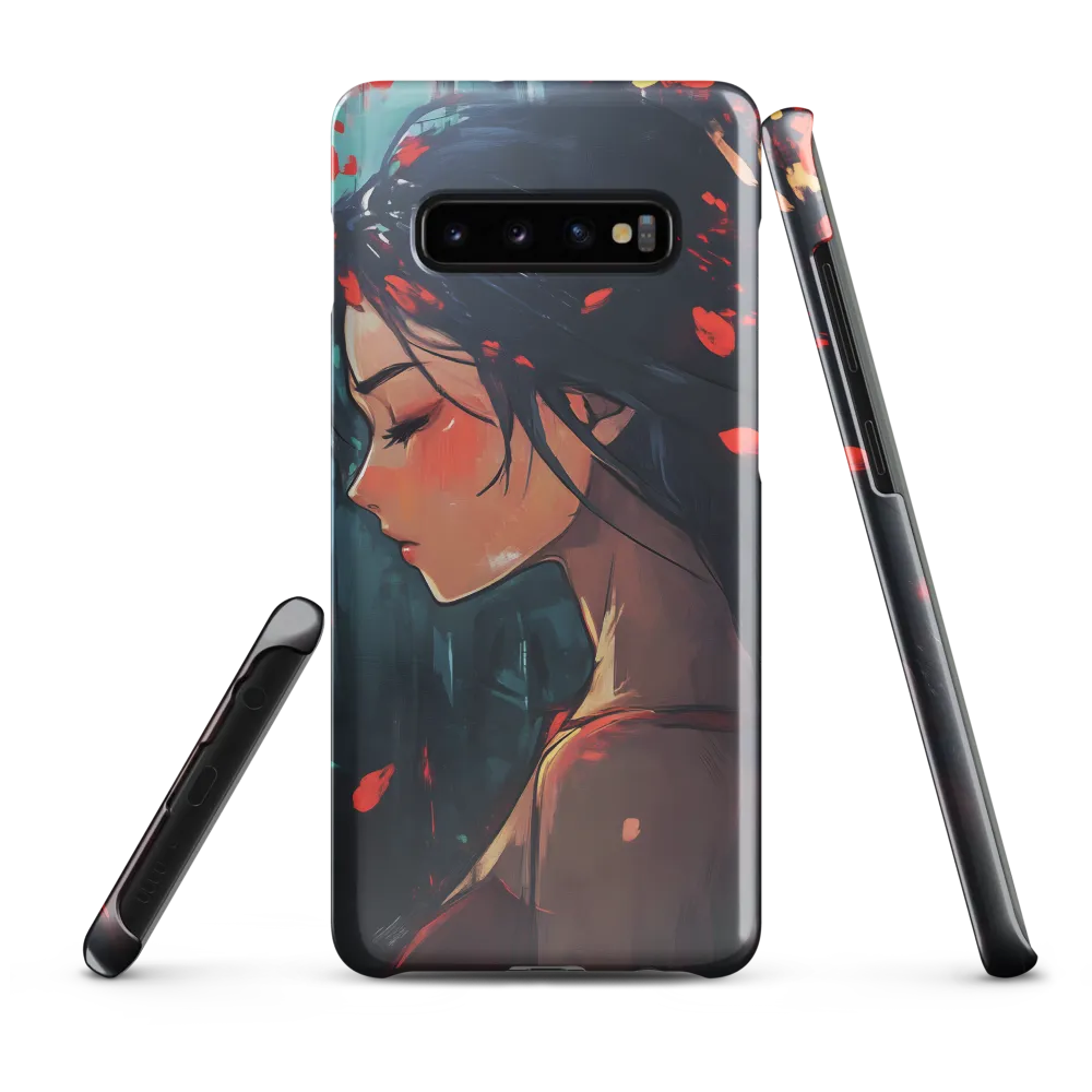 Whispers of Melancholy | Phone Case |  S10 Plus | Snap Case | Glossy