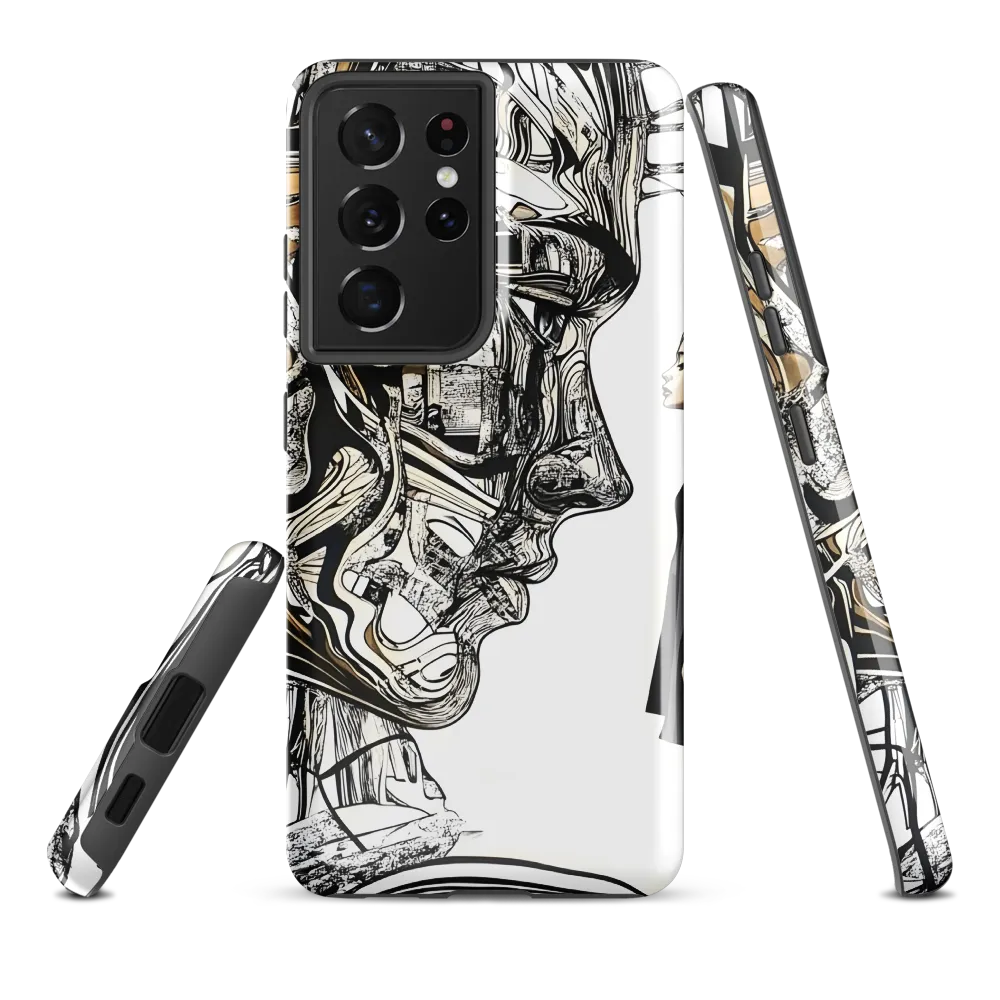 Reflections of Duality | Phone Case |  S21 Ultra | Tough Case | Glossy