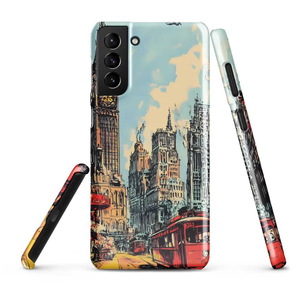 The Heartbeat of the City | Phone Case |  S21 Plus | Snap Case | Glossy
