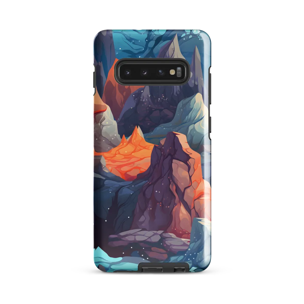 Mystical Peaks of Imagination | Phone Case |  S10 Plus | Tough Case | Glossy