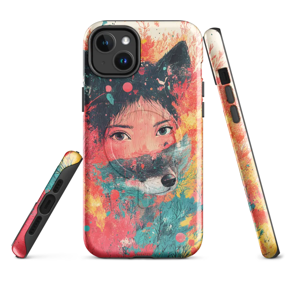 Harmony of Spirit: Girl and Wolf