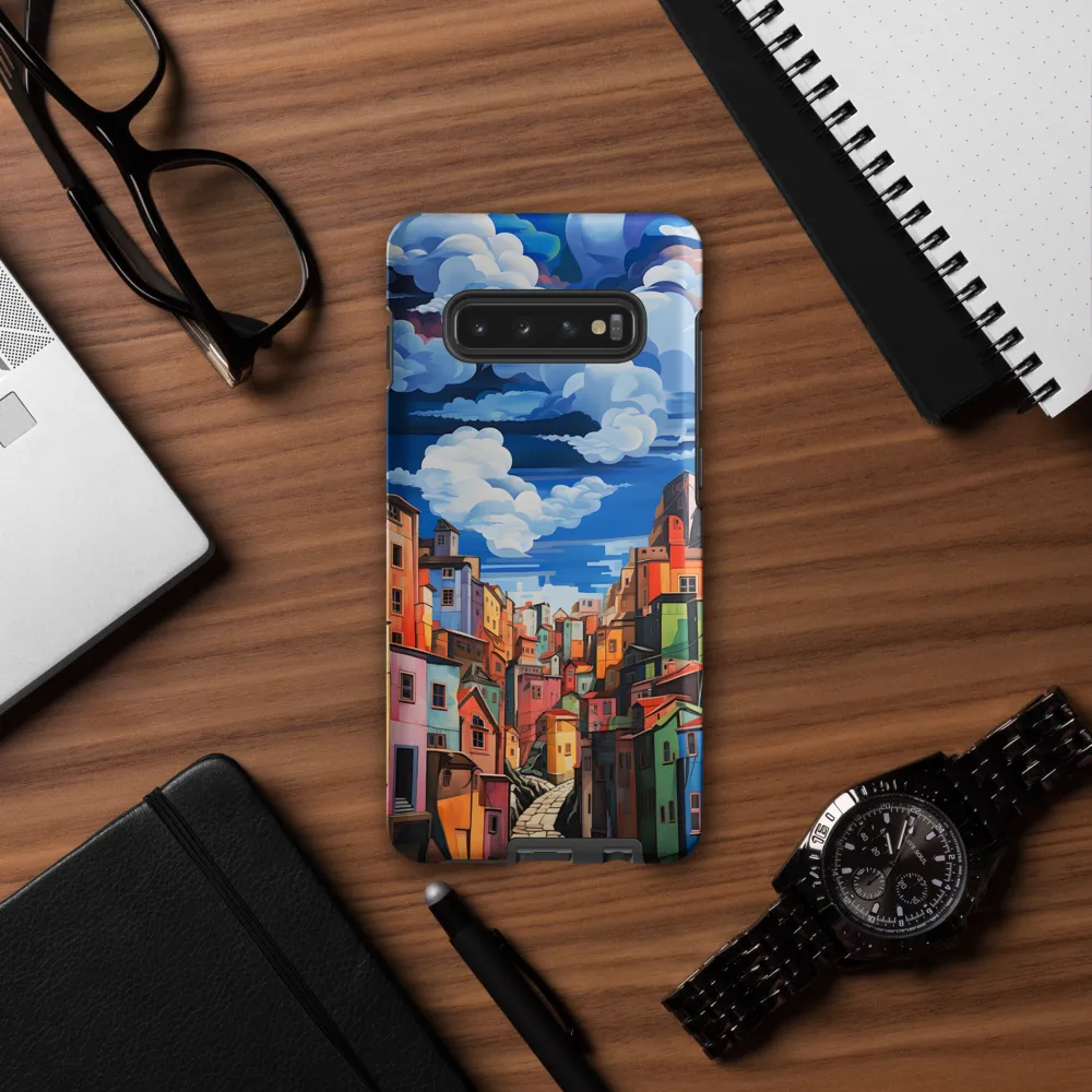 Whimsical Heights: A Vibrant Cityscape
