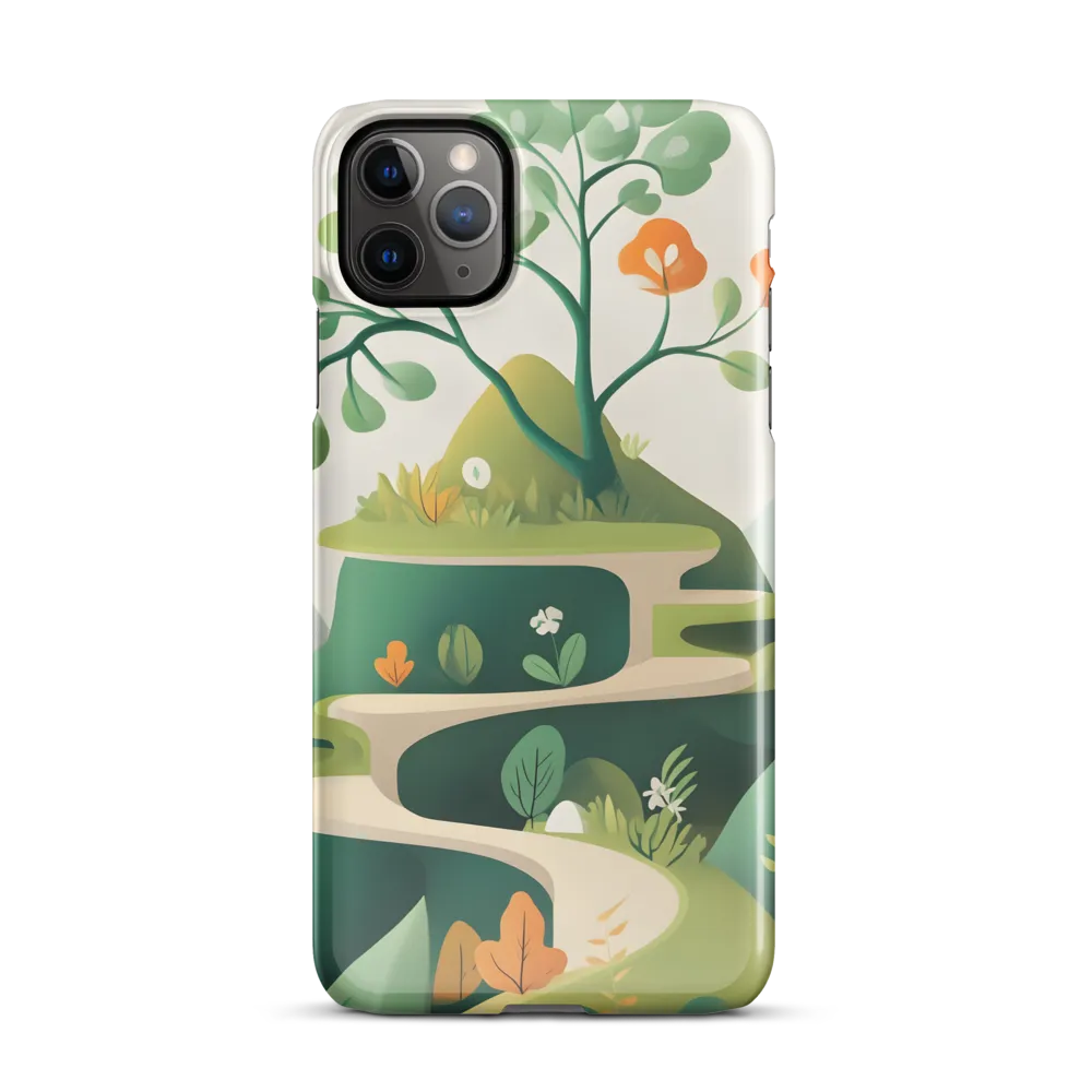 Whimsical Greenery | Phone Case |  11 Pro Max | Snap Case | Glossy