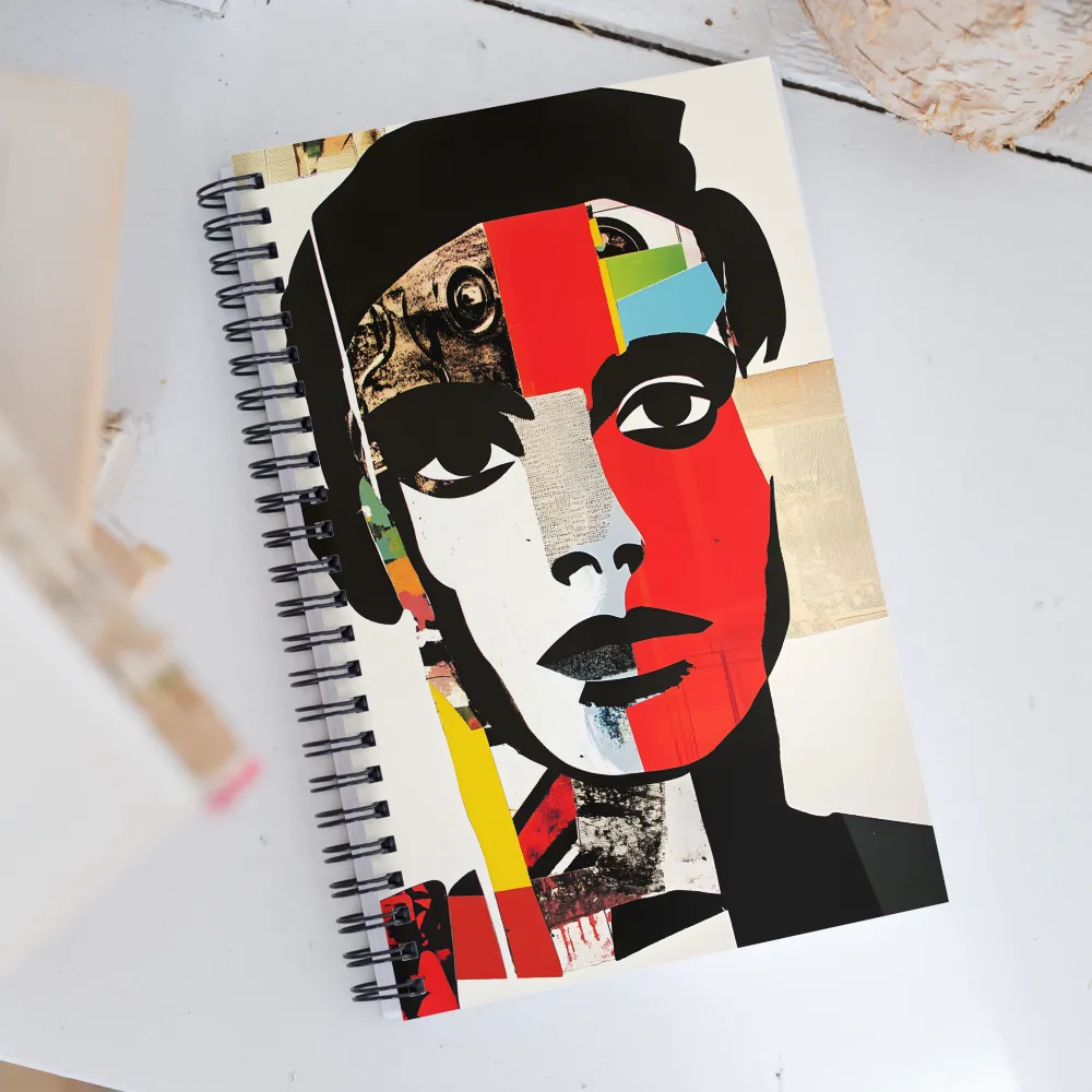 Fragmented Identity | Spiral Notebook