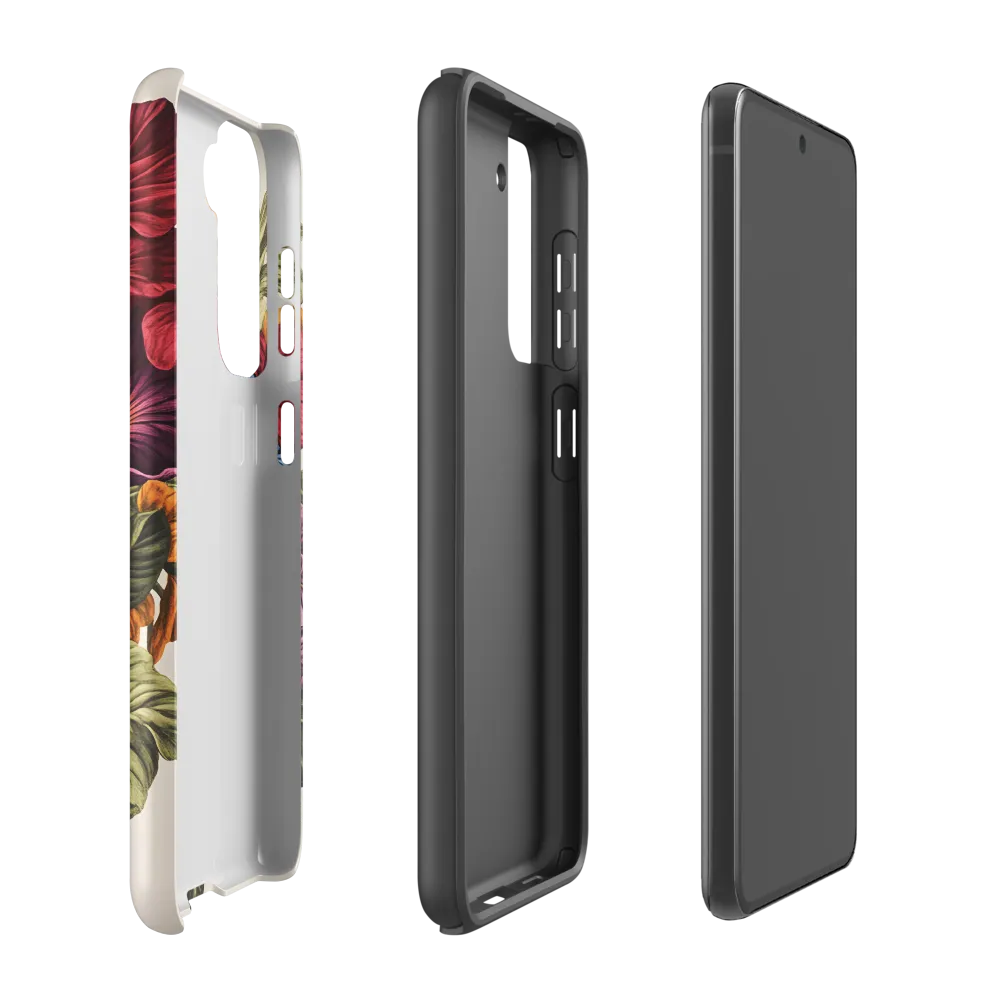 Floral Symphony in Color | Phone Case |  S21 FE | Tough Case | Matte