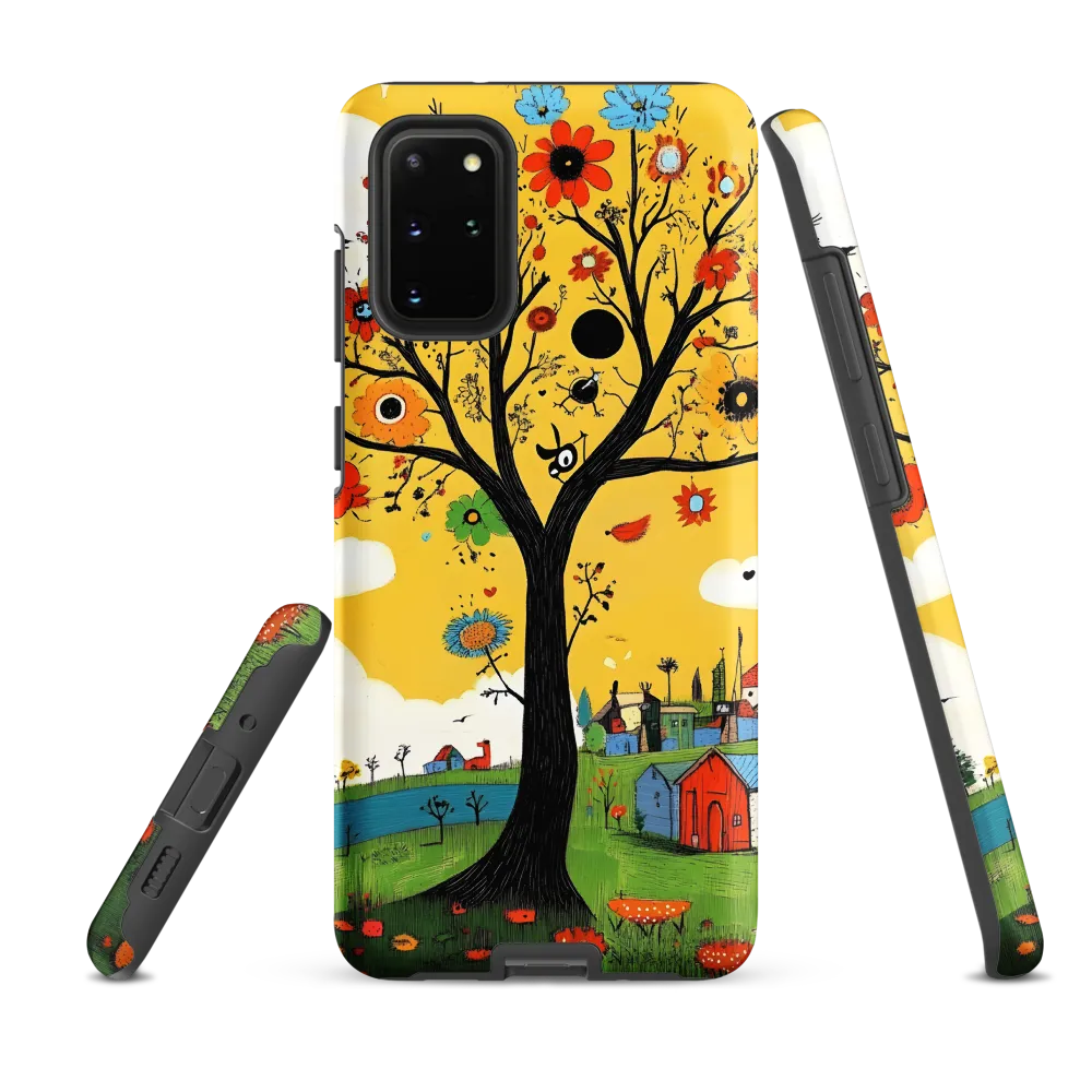 Whimsical Blooms of Life | Phone Case |  S20 Plus | Tough Case | Matte