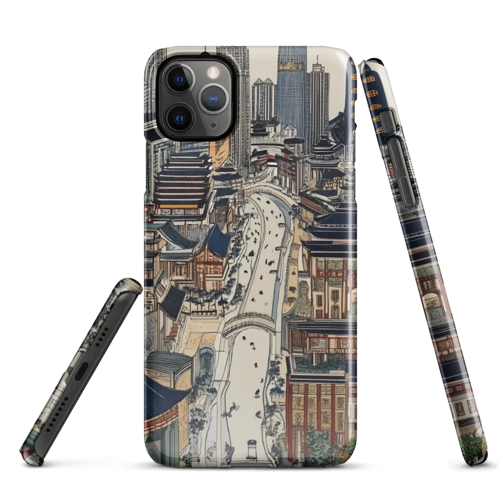 Urban Harmony: A Fusion of Tradition and Modernity | Phone Case |  11 Pro Max | Snap Case | Glossy