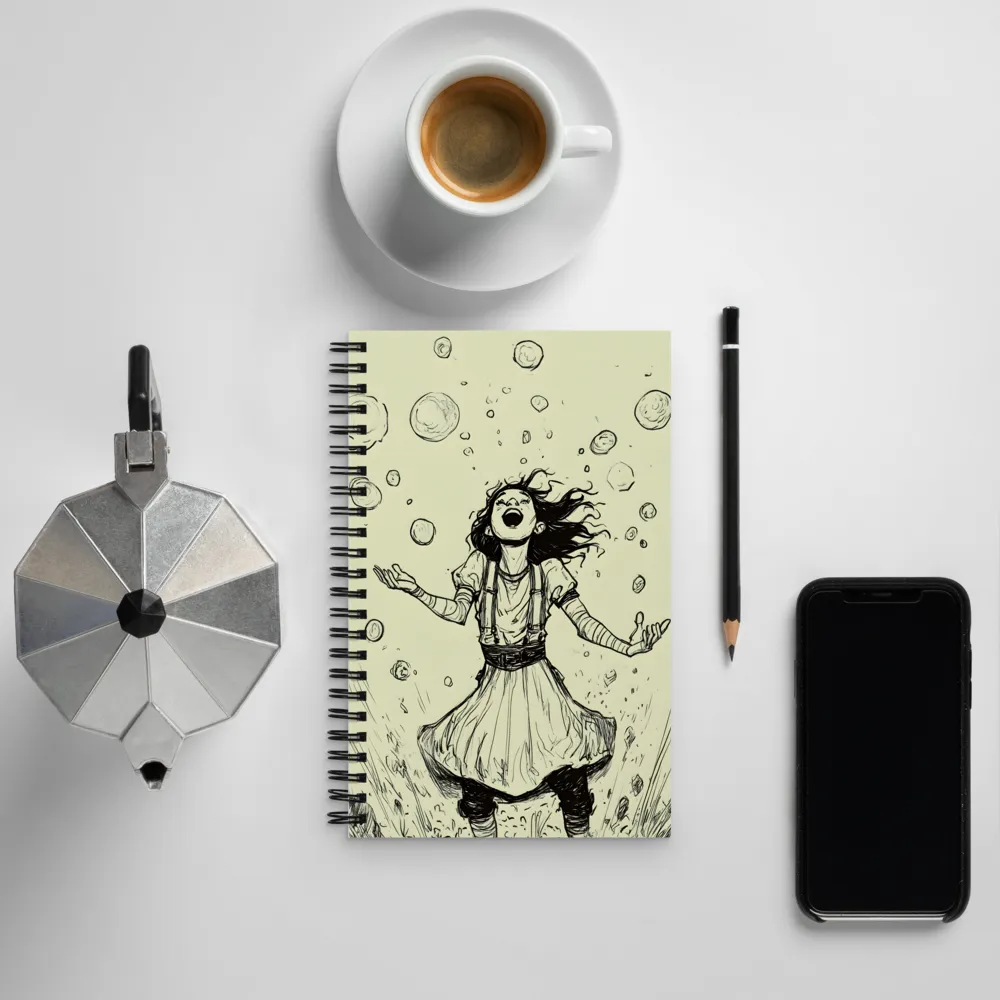 The Joy of Bubbles | Spiral Notebook