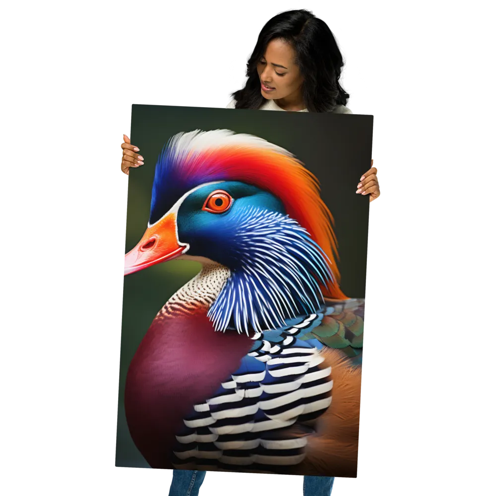 The Majestic Mandarin | Metal Print | 24″×36″