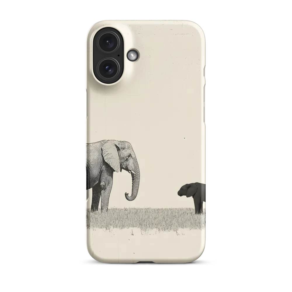Contrasting Companions | Phone Case |  16 Plus | Snap Case | Matte